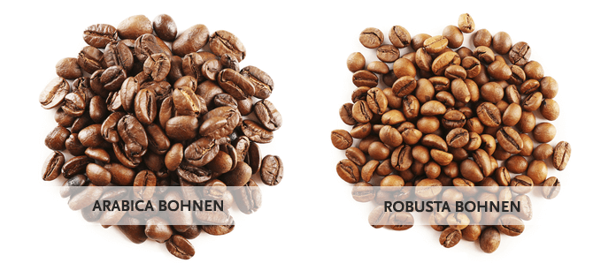 Kaffeebohnen für Vollautomaten: Arabica vs. Robusta