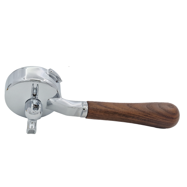 Siebträger Gaggia mit Holzgriff 2er Auslauf