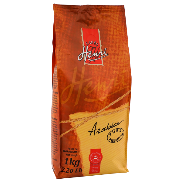 Henri Pure Premium 100 % Arabica, Bohne 1 kg