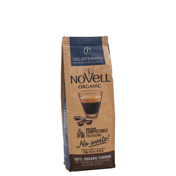 Novell Bio Decaffeinato, 250 g Bohne