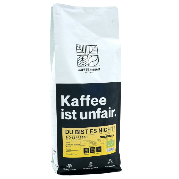 Coffee Annan Bio Espresso, 1 kg Bohne