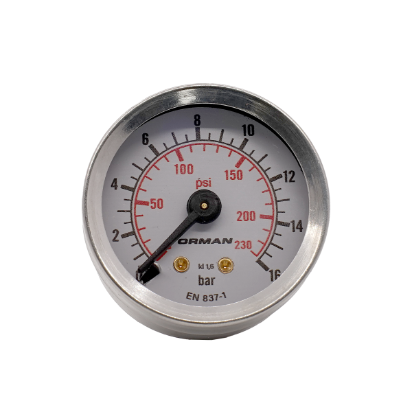 Manometer für E61-Brühgruppe 0-16 BAR M6