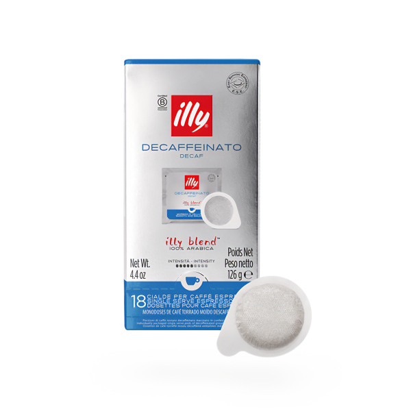 Illycaffè Espresso entkoffeiniert, 18 Pads