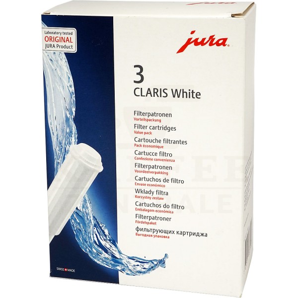 JURA Claris WHITE Filterpatrone 3er Pack