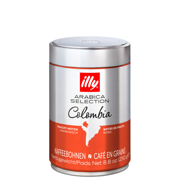 Illycaffè Selection Colombia, 250 g Bohne
