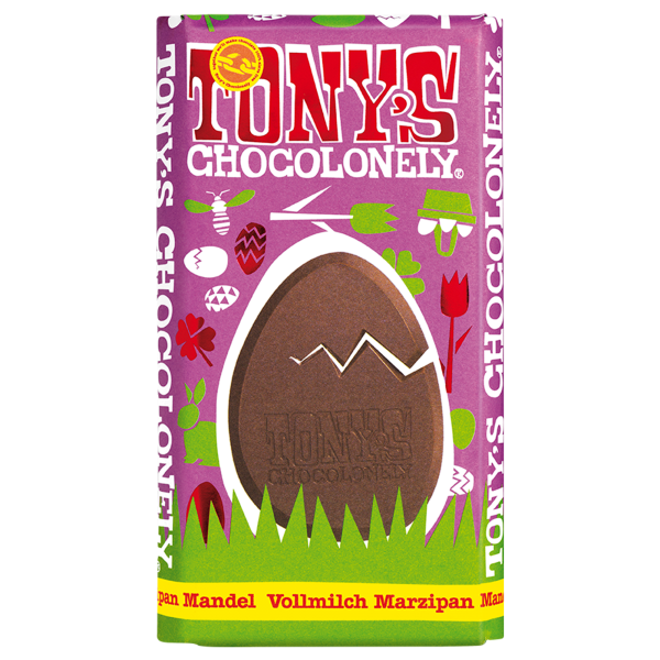Tony&#039;s Mandel-Marzipan Vollmilch 32 %, 180 g
