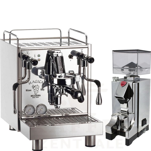 Bezzera MAGICA S + Eureka Mignon chrom inox