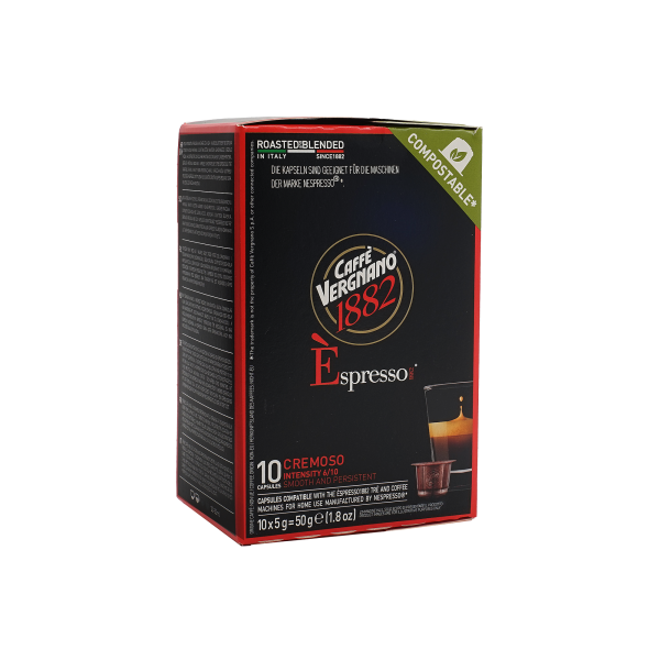 Vergnano CREMOSO, 10 Kapseln NES
