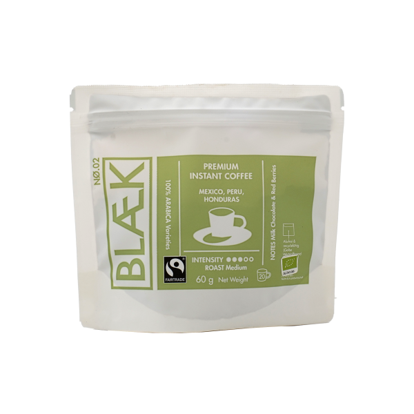 BLAEK Medium Roast BIO + Fair, 60 g